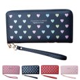 thumbnail image 2 of Portefeuille Femme Grande Capacité Cœur Tout-Aller Mode Porte-Cartes Pochette, 2 of 4