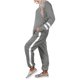 thumbnail image 2 of UVN Sweatsuits Womens 2pcs Sets Jogger Set Casual 2 Piece Outfit Striped Sweatshirts Long Tracksuits, 2 of 6
