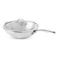 thumbnail image 1 of HENCKELS Aragon Wok en Acier Inoxydable de 32 cm / 12.5 Pouces, 1 of 2