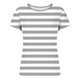 thumbnail image 4 of Xuyuer Print Fitted Pencil Top - Women's Casual Unstructured Round Neck Short Sleeve Shirt Matching Set for Office Chic Ensembles, Dinner Date Nights & Modern Separates Wardrobe Styling, 4 of 5