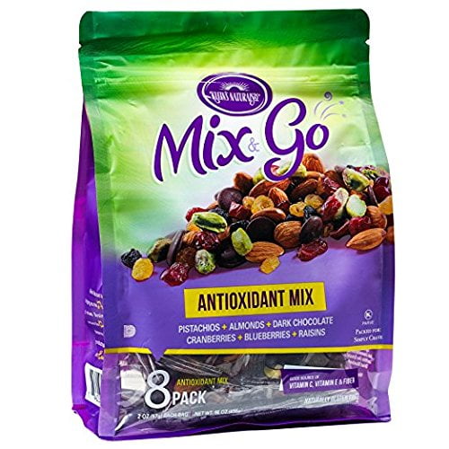 Klein's Naturals Mix & Go Single Serve Trail Snack Packs, Antioxidant, 16 Ounce
