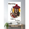 thumbnail image 2 of Bagpipe Haggis Poster Wall Art, Modern Wall Decor For Living Room Bedroom, 8x12 UNFRAMED, 2 of 3