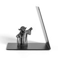 thumbnail image 1 of 1pc Star Wars Master Yoda Metal Bookrack Bookshelf Bookends Book Holders, 1 of 5