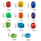 thumbnail image 3 of 50x Montessori Beads Toys Early Learning Educational Toys Educational Threading Hugo  juguetes de cuentas de cordones, 3 of 10