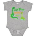 thumbnail image 3 of Inktastic My Pop Loves Me Dinosaur Boys Baby Bodysuit, 3 of 5