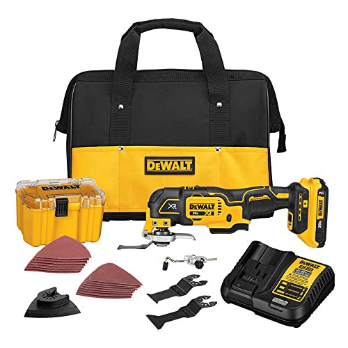 DEWALT 20V MAX XR MultiTool Kit, Oscillating Tool, 6Speed, Quick