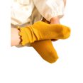 thumbnail image 2 of Sunloudy Baby Warm Stockings Soft Monochrome Skin Friendly Leisure Ruffled Socks, 2 of 9