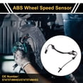 thumbnail image 2 of Unique Bargains ABS Wheel Speed Sensor ABS Sensor Anti-lock Braking System Sensor No.57475T4NH03/57475T4NH03 for Honda Jade 2015-2020 1 Pcs Rear Left, 2 of 6