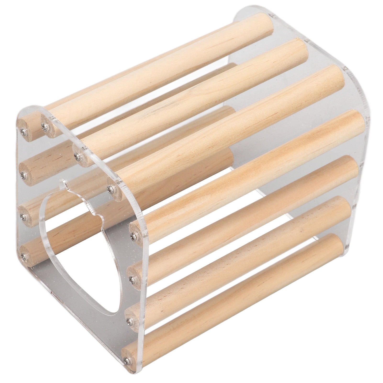 Wooden Hamster House, Minimalist Safe Cute Wooden Cabin Hamster House