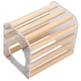 thumbnail image 2 of Casa de madera para hámster, cabaña escondite de madera para mascotas pequeñas, para jerbos, ratones, oso dorado, conejillo de indias, chinchillas, 2 of 14