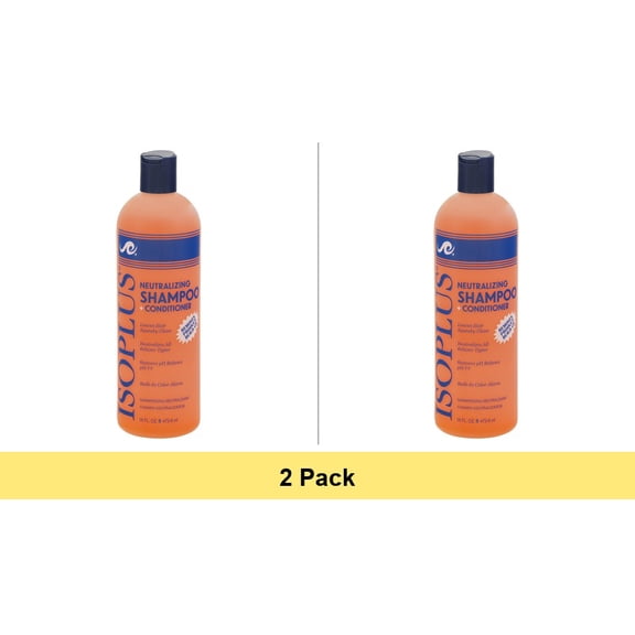Isoplus Hair Neutralizing Shampoo Plus Conditioner, 16 Oz - 2 Pack