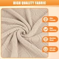 thumbnail image 7 of KINCAM 1-Seater Sofa Slipcover, Stretch Couch Cover with 1 Pillow Cover, Machine Washable Furniture Protector, Light Beige, 7 of 7