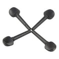 thumbnail image 4 of OULII 4PCS Violin Tuning Keys Black Wooden for Musicians String Instruments, 4 of 5