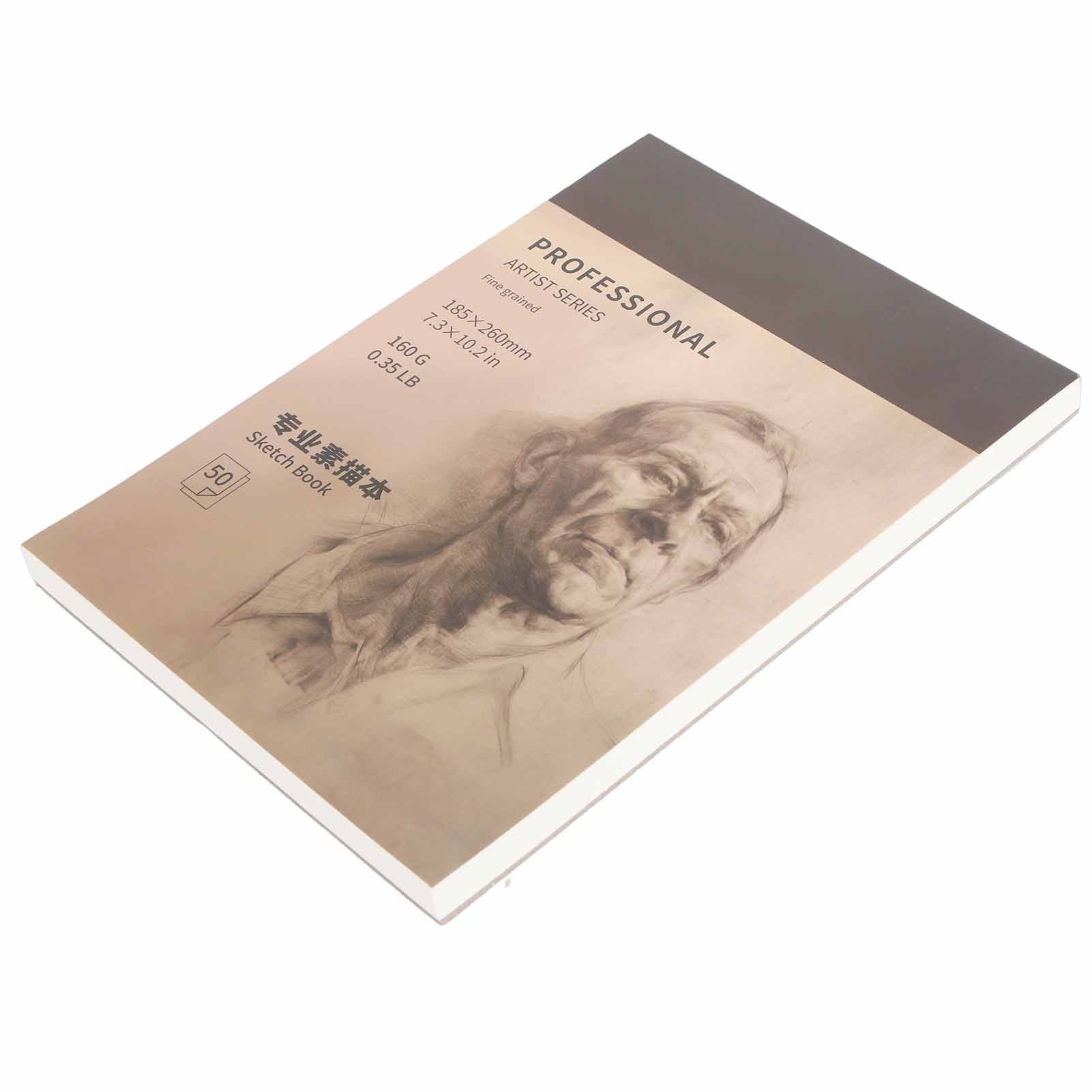 Professional Sketch Book, Art Supplies Sketchbook, For Charcoal Pencil