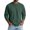 Green, variant on MuXiKeJi Clothes Mens Crewneck Sweatshirts Oversized Waffle Sweatshirt Long Sleeve Shirts Casual Winter Warm Knitted Sweaters Pullover