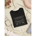 thumbnail image 3 of Denim Garments Vintage Art Shaped T-Shirt Women -Image by Shutterstock, Female 3X-Large, 3 of 4