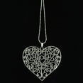 thumbnail image 2 of perfeclan 4x6 Pcs Tibetan Extra Large Filigree Heart Necklace Pendants Charms, 2 of 9
