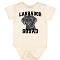 thumbnail image 3 of Inktastic Dog Labrador Squad Boys or Girls Baby Bodysuit, 3 of 5