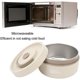 thumbnail image 5 of Contenedor de Almuerzo Caliente de 440 Ml, Contenedor de Almuerzo Térmico de Acero Inoxidable, Olla Térmica Portátil, Caja de Doble Capa, (Estilo horno microondas,, 5 of 5