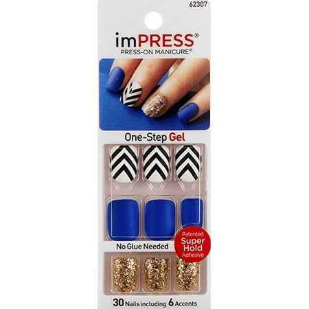 ImPRESS Press-on Nails Gel Manicure - Swept Away