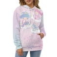 thumbnail image 4 of LITTLE TWIN STARS Hoodie with Pocket Anime for Men Women Couple Gift, 4 of 7