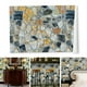 thumbnail image 4 of Pegatina de Pared Decorativa, Papel Tapiz de Piedra Simulada de Roca Ecológica de Colores Impermobles para la Oficina, 4 of 8