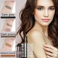 thumbnail image 3 of Eyebrow Stamp Waterproof, One Step Brow Stamp Shaping Kit Eyebrow Definer with Multiple Eyebrows Stencil Stickers Makeup Tools for Women, 3 of 8