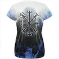 thumbnail image 2 of Vegvisir Nordic Viking Storm Compass All Over Womens T Shirt Multi 2XL, 2 of 2