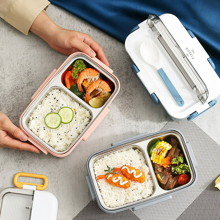 Stainless Steel Lunch Box, 1400 Ml, Stainless Steel Lunch Box, Leak-proof Lunch  Box, Lunch Box With