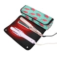 thumbnail image 3 of Hair Tool Organizer Bag with Heat Resistant Mat Removable Travel Storage Case for Hot Air Brushes Curling Irons Watermelon Popsicle Pattern, 3 of 8