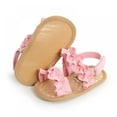 thumbnail image 6 of Magazine Baby Girls Fashion Sandals Summer Soft Sole Flat breathable Princess Shoes Non-slip First Walkers 0-24M, 6 of 7