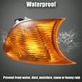 thumbnail image 6 of Pair Amber Turn Signal Light Front Left Right Corner Signal Light for BMW E46 3Series 2000-2001 2Door, 6 of 6