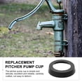thumbnail image 3 of 6pcs Universal Cup Leather Well Hand Pump Cup Seal Water Pump Cup Accessory, 3 of 8
