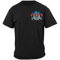 thumbnail image 2 of Firefighter Fire Dog First In Last Out Firefighter 100% Cotton Black T-Shirt 5X-Large, 2 of 7