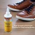 Fiebing's Leathercraft Cement 4 oz Leather Glue Adhesive Quick