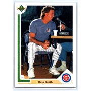 1991 Upper Deck #704 Dave Smith Chicago Cubs Baseball Card Near Mint or Better