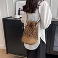 thumbnail image 3 of LinYooLi Fashion small straw bag,handmade straw bag summer beach beach bag natural handbag shoulder bag, 3 of 9