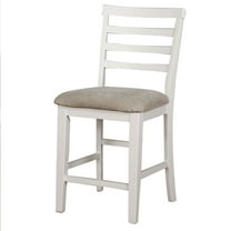 William's Home Furnishing White Kiana Counter Ht. Side Chair (2/CTN)