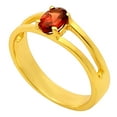 thumbnail image 3 of 18K Gold Over Brass Hessonite Garnet - Madagascar Ring s.7 Jewelry RM-1754 TGR1008_G_7, 3 of 6