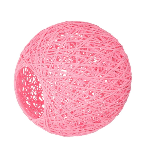 HOMEMAXS Delicate Rattan Ball Lamp Shade Indoor Table Light Cover Ceiling Lamp Accessory