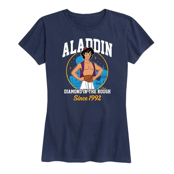 Disney - Aladdin Collegiate Short Sleeve Graphic T-Shirt