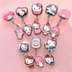 thumbnail image 4 of Uds. Sanrio hello kitty Kuromi Friends Keroppi carrete de insignia de PVC trabajadores enfermera titular de la identificación niña niño retráctil Tarjeta De Nombre titular Acce, 4 of 5