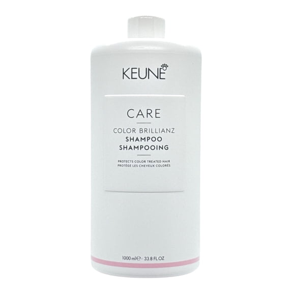 Keune Care Color Brillianz Shampoo , 33.8 oz Hair - Pack of 1 w/ SLEEKSHOP Teasing Comb