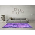thumbnail image 3 of Ahgly Company Indoor Rectangle Oriental Purple Industrial Area Rugs, 5' x 8', 3 of 4