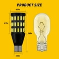thumbnail image 4 of AUXITO 921 912 LED Bulb ,T15 54SMD 6000K White 2200LM 54H-H Backup Reverse Lights Bulb, 4 of 9