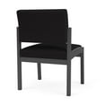 thumbnail image 2 of Scranton & Co Armless Guest Chair with Steel Frame in Open House Black, 2 of 10