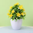 thumbnail image 2 of Artificial Bonsai Potted Fake False Plants Outdoor Garden Home In Pot Decor, 2 of 4