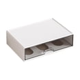 thumbnail image 2 of Desktop Storage Box, Transparent Drawer Organizer with Large Capacity, Stackable Desk Organizer for Office Supplies, Stationery, and Small Items, 2 of 6