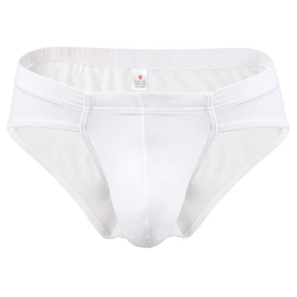 Ropa interior de seda helada para hombre, ropa interior sexy de cintura baja, transpirable, de color sólido, ropa interior fina