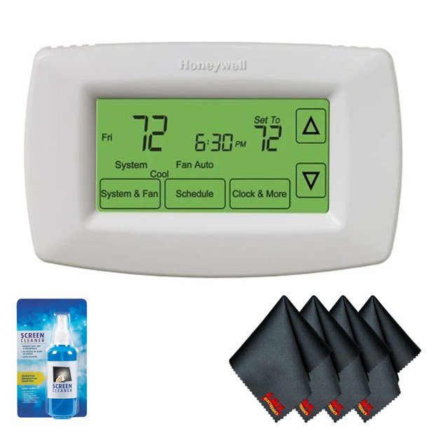 Honeywell RTH7600D 7Day Programmable Touch Screen Thermostat Bundle 1